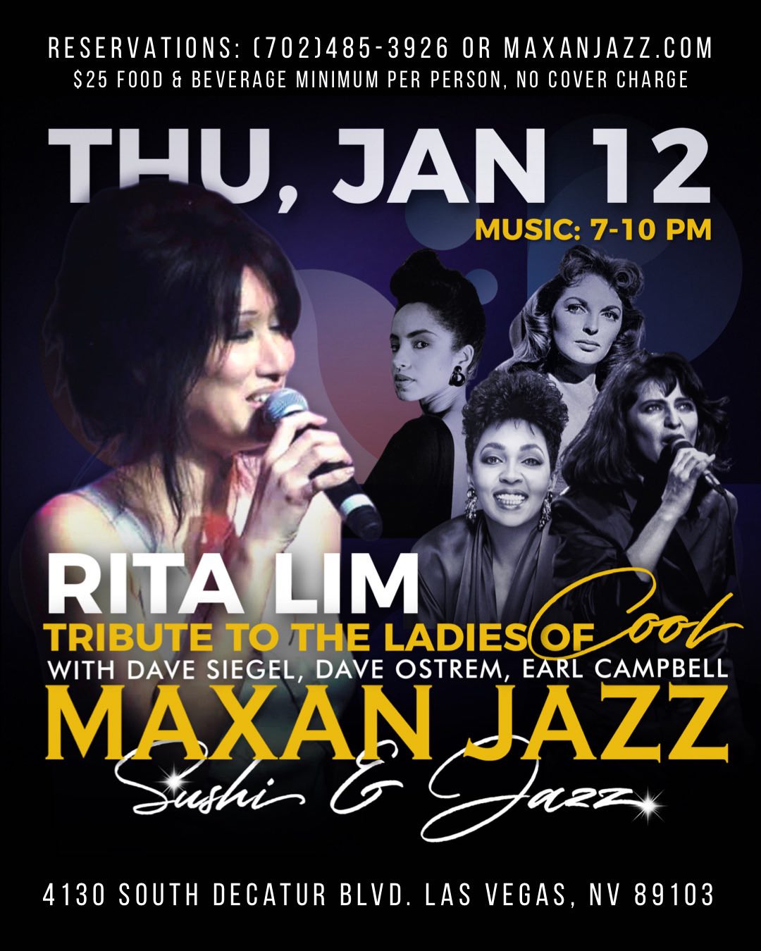 Maxan Jazz: The Premier Sushi & Jazz Club in Las Vegas, NV